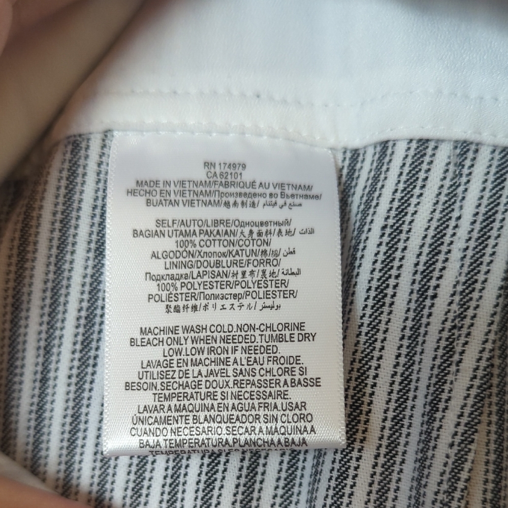 Bcbgeneration Navy And White Striped Trousers - image 4